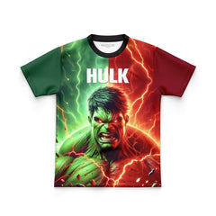 DIGITAL POLYESTER - HULK CHARGED TEE DG010252AO