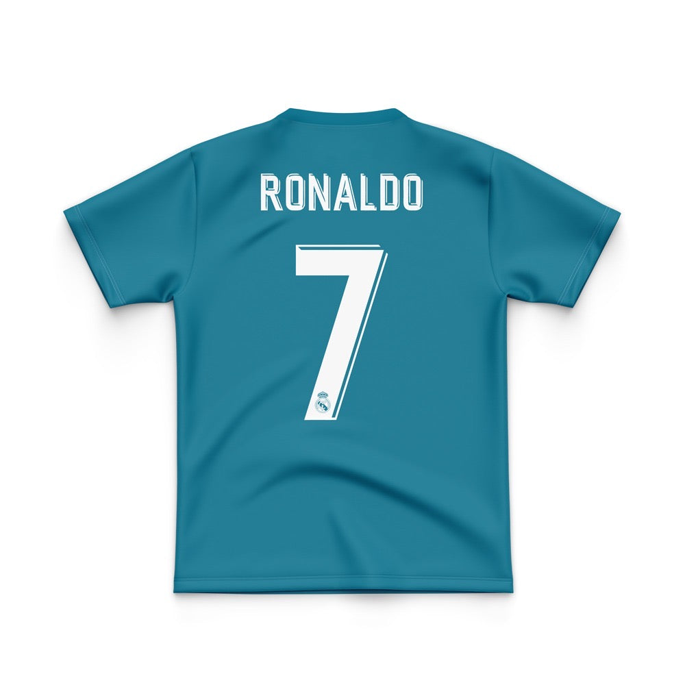 FOOTBALL POLYESTER - CR RONALDO REAL MADRID AWAY JERSEY