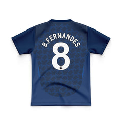 FOOTBALL POLYESTER - B. FERNANDES MANCHESTER UNITED AWAY JERSEY