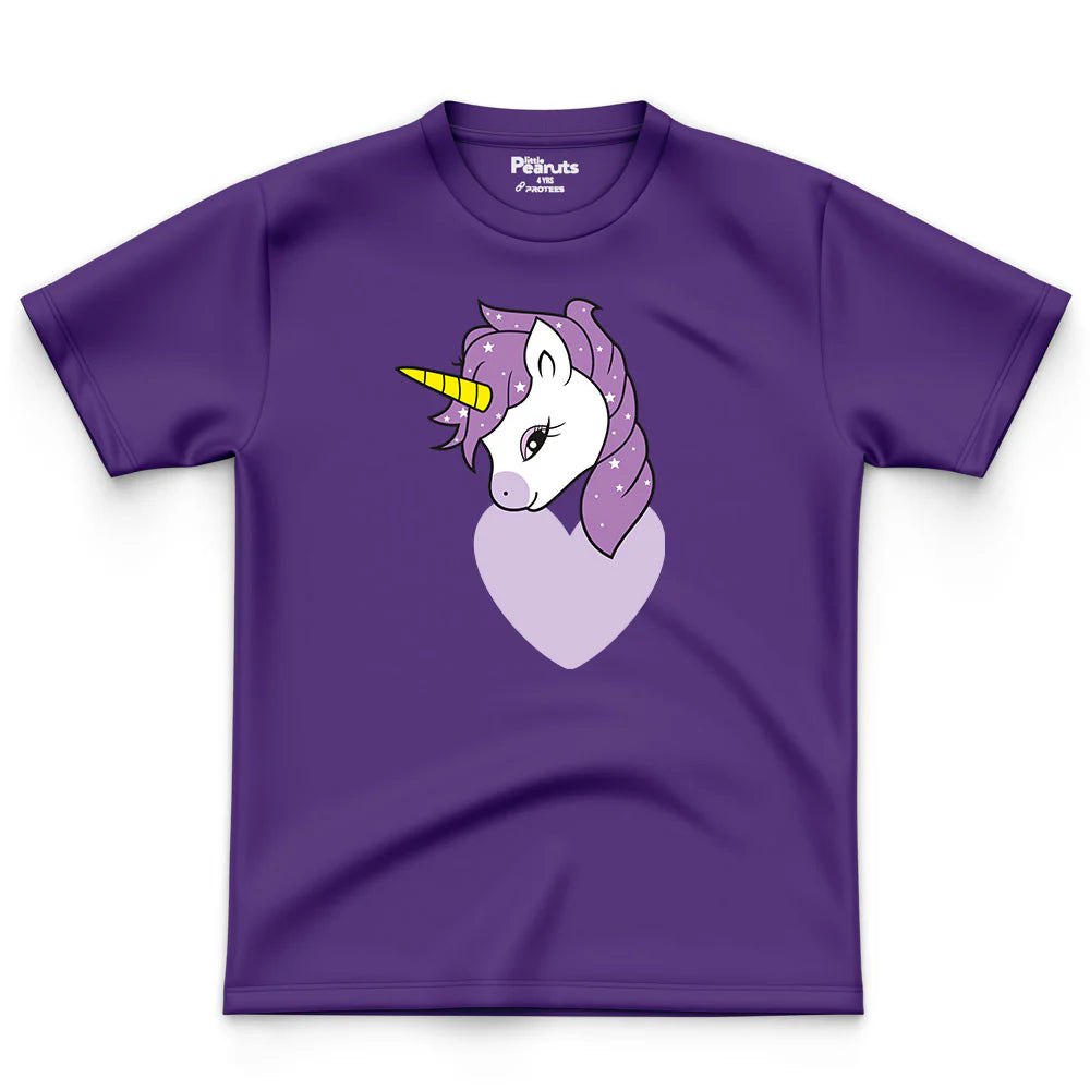 COTTON UNICORN HEART TEE