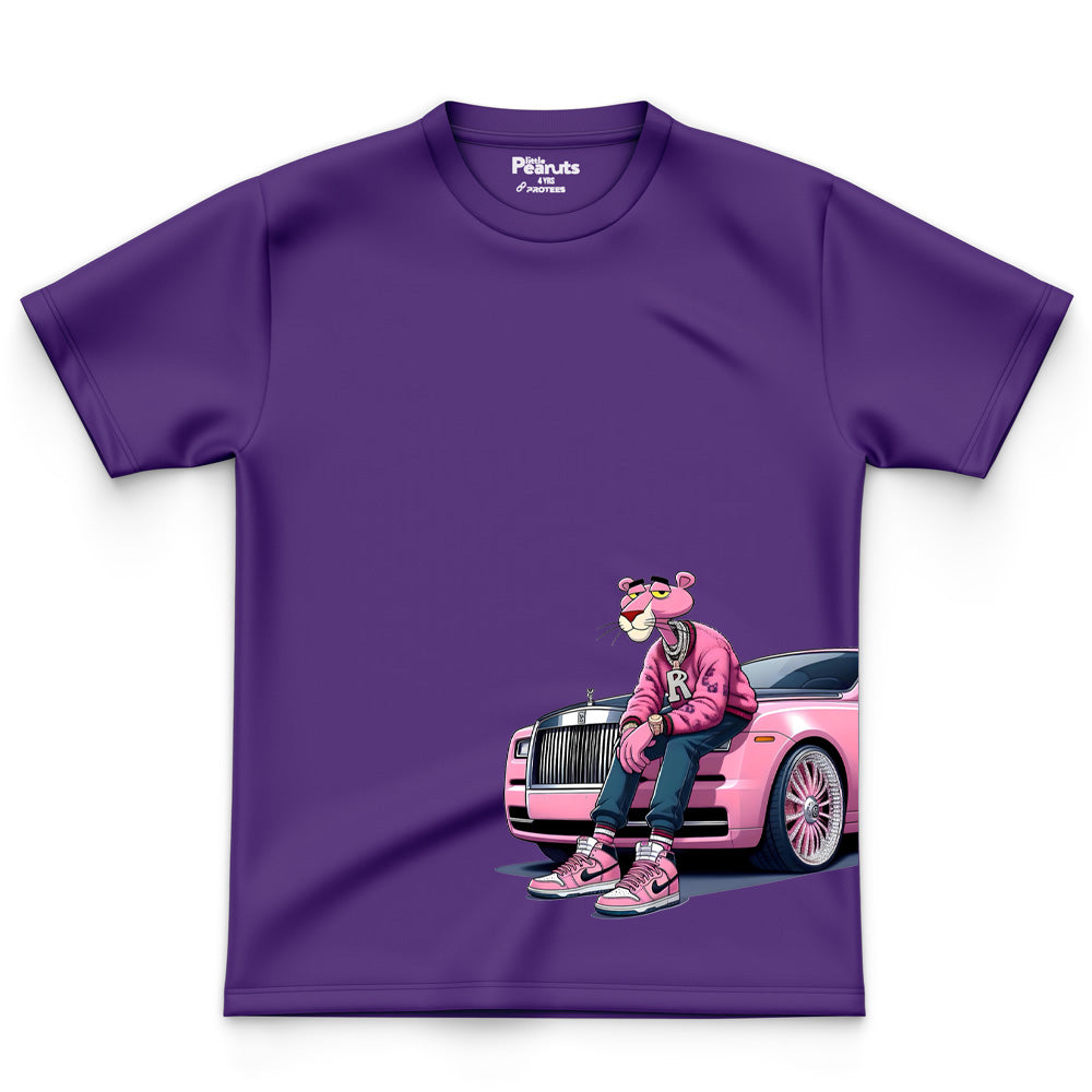 COTTON PINK PANTHER TEE