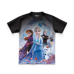 DIGITAL POLYESTER - ELSA & HER FRIENDS TEE DG010128FP